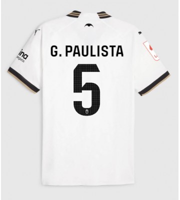 Valencia Gabriel Paulista #5 Koszulka Podstawowych 2023-24 Krótki Rękaw